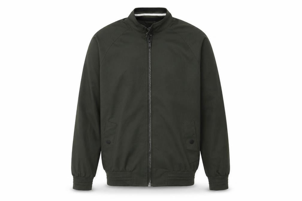 Burton Menswear Men's Green Bomber Jacket S Lightweight