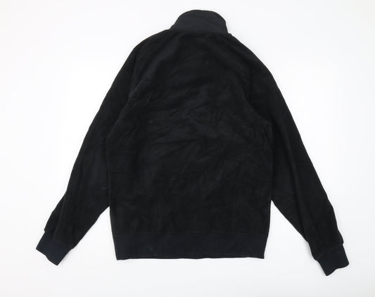 Nike Men's Black 1/2 Zip Sweatshirt - Size S