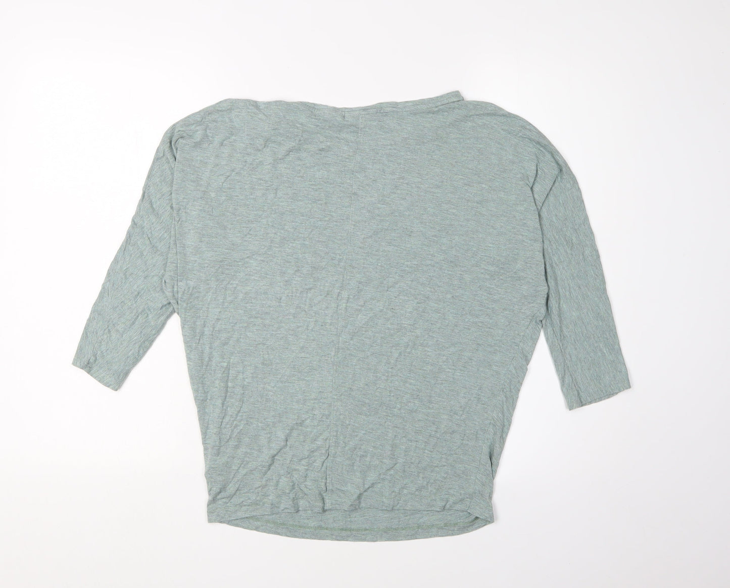 Tahari Women's Green 3/4 Sleeve Basic Blouse S