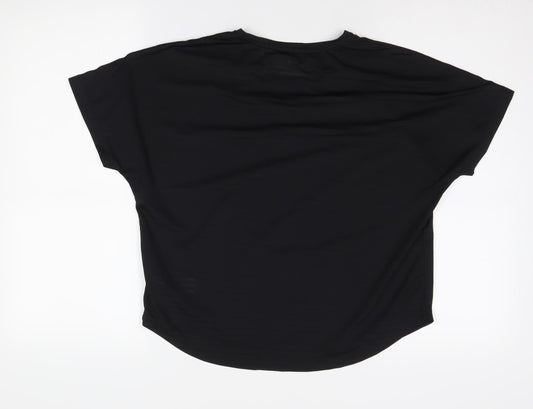 Ronhill Women's Black T-Shirt 10 for Running