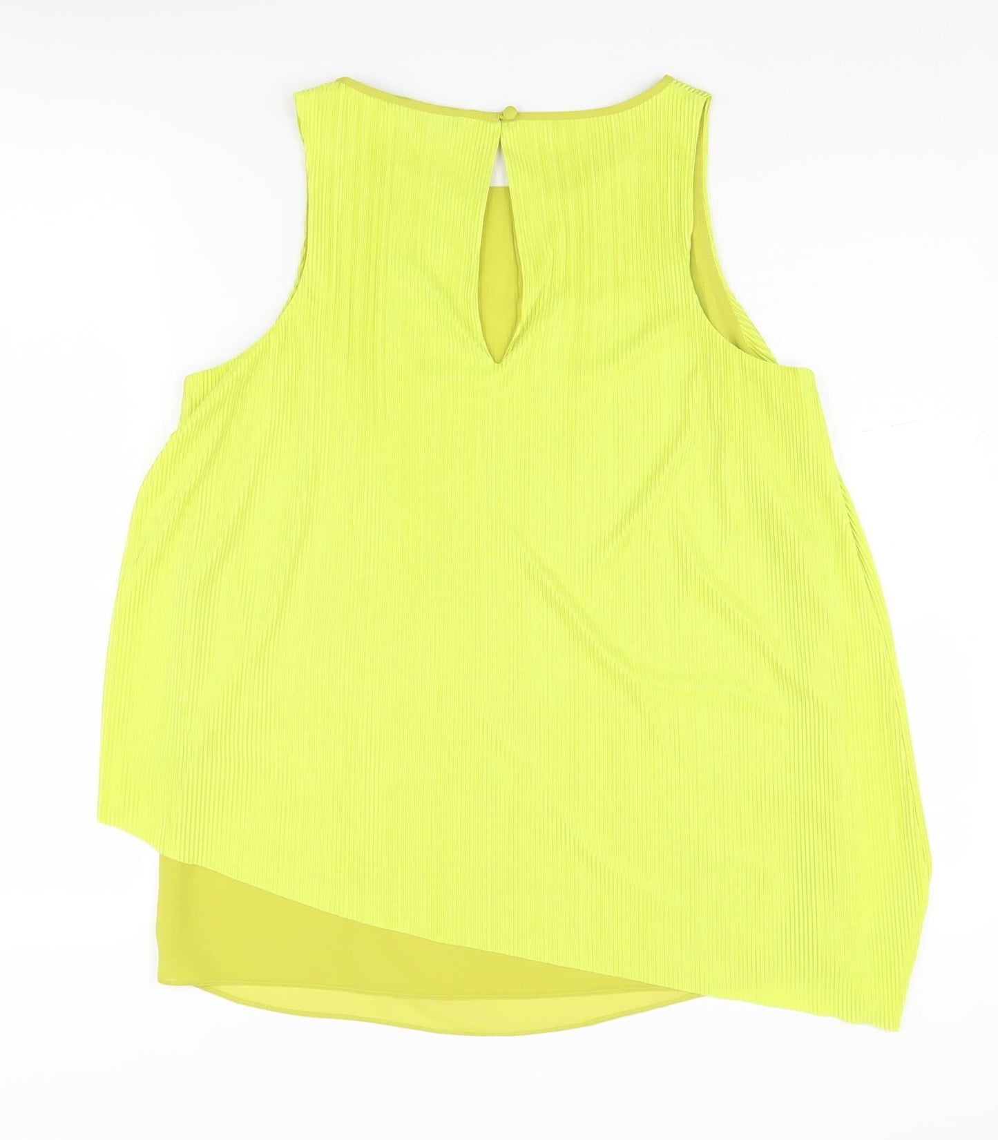 Next Women's Yellow Blouse, Size 10, Round Neck