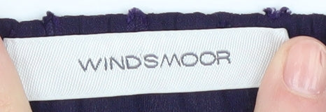 Windsmoor Women's Purple Tunic Blouse, Regular Fit, L