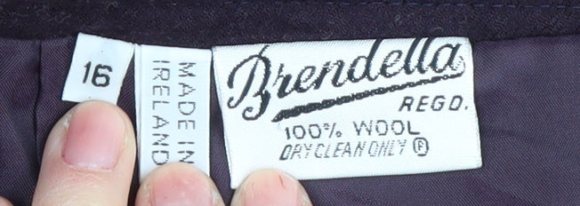 Brendella Women's Black Pencil Skirt Size 16