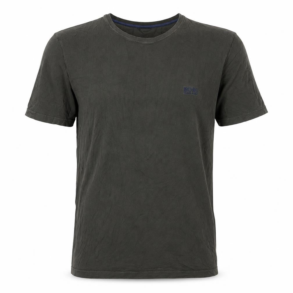 Mens UK Size M HUGO BOSS Green  Cotton Blend T-Shirt
