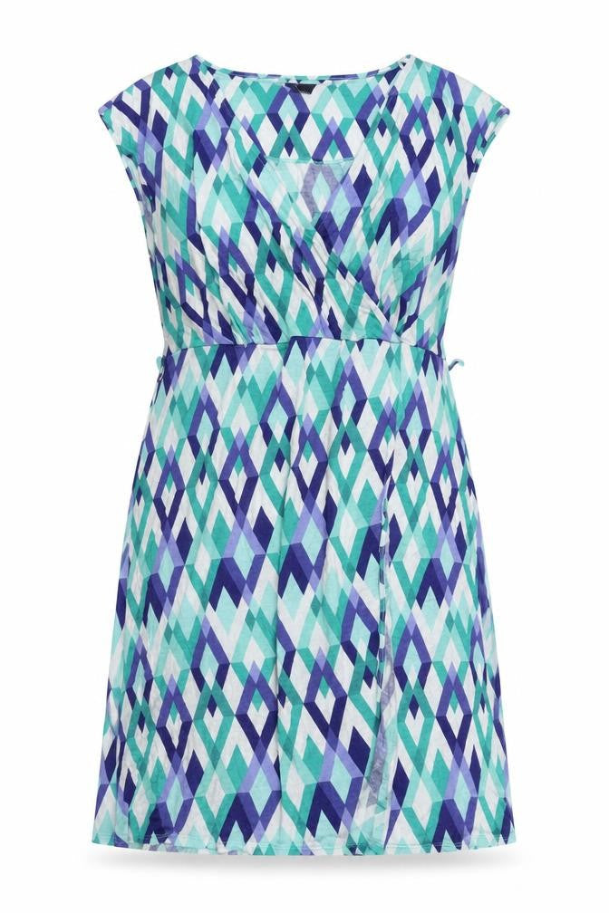 Principles Women's Geometric Viscose Cap Sleeve Dress