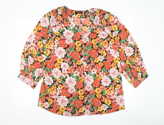 JD Williams Women's Floral Blouse Size 12