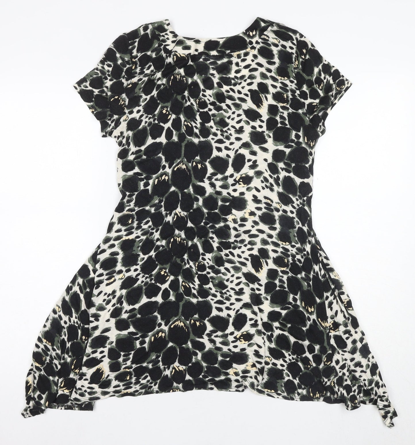 Wallis Womens Petite M Multicoloured Animal Print Dress