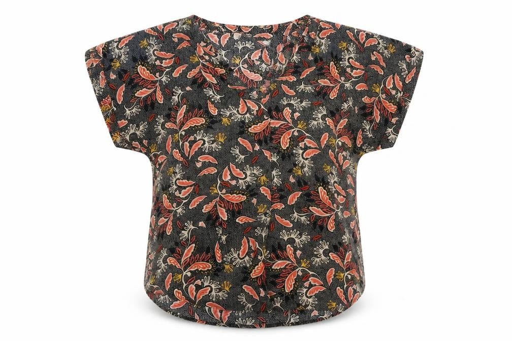 H&M Women's Multicoloured Floral Blouse, Size 10