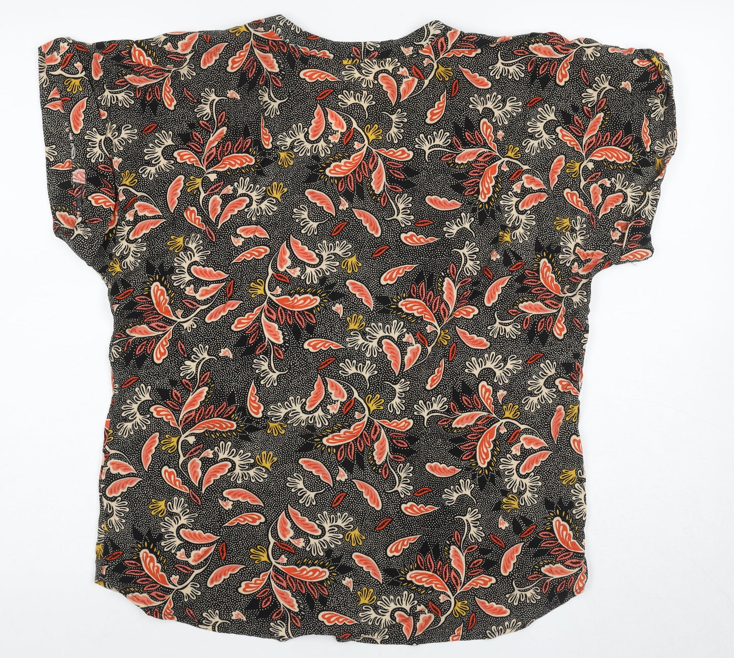 H&M Women's Multicoloured Floral Blouse, Size 10