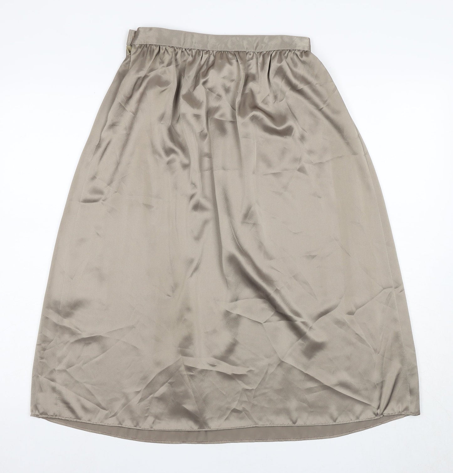 St Michael Beige Women's Skirt Size 12 Knee Length