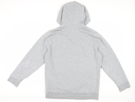 Levi's Men's Grey Medium Logo Pullover Hoodie