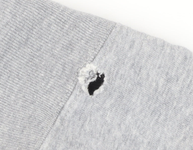 Levi's Men's Grey Medium Logo Pullover Hoodie