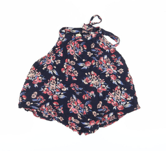 Hollister Women's XS Floral Halter Camisole Tank Top