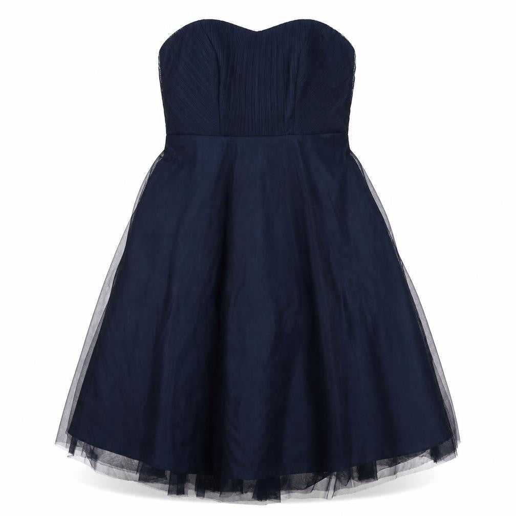 Monsoon Women's Blue A-Line Midi Formal Dress Size 8