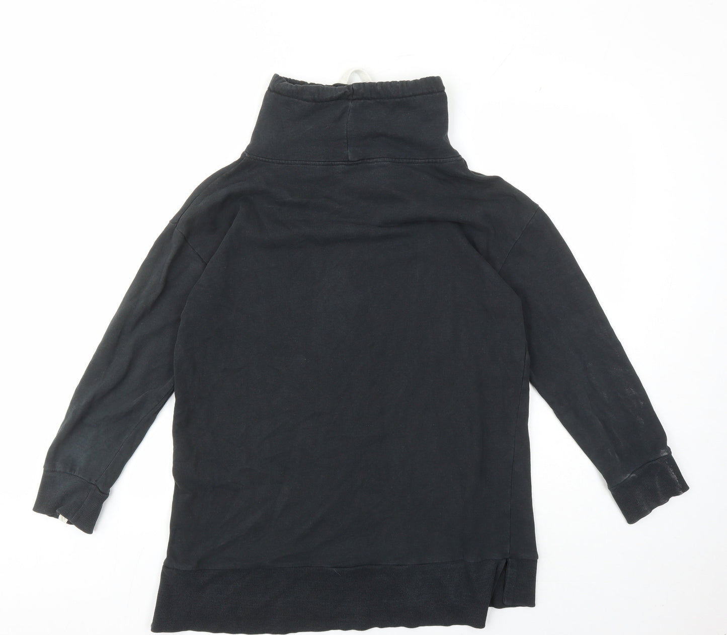 John Lewis Men's Black Pullover Cotton Hoodie S