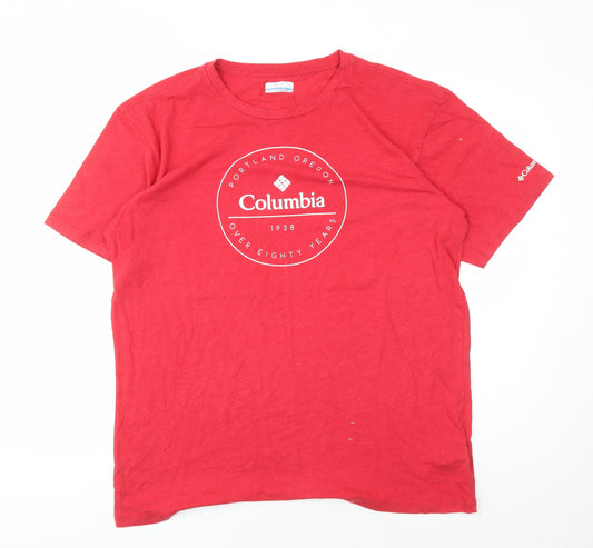 Columbia Men's Red XLT Graphic T-Shirt