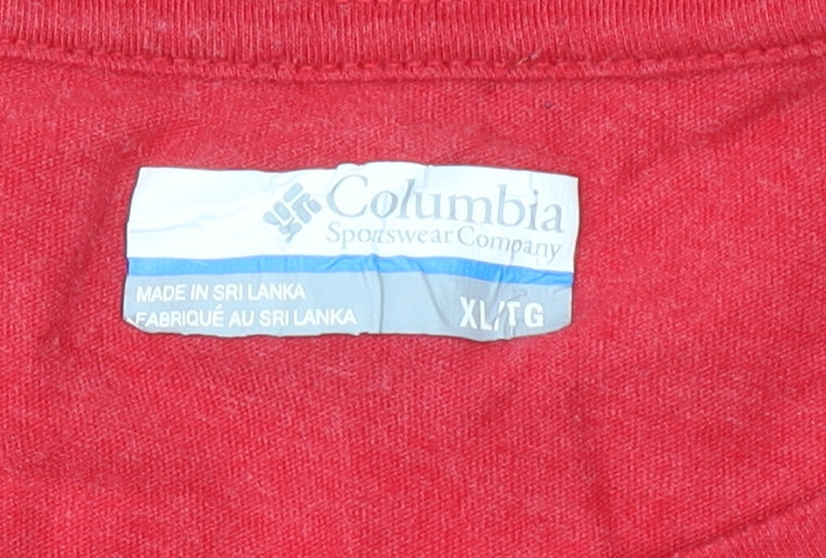 Columbia Men's Red XLT Graphic T-Shirt