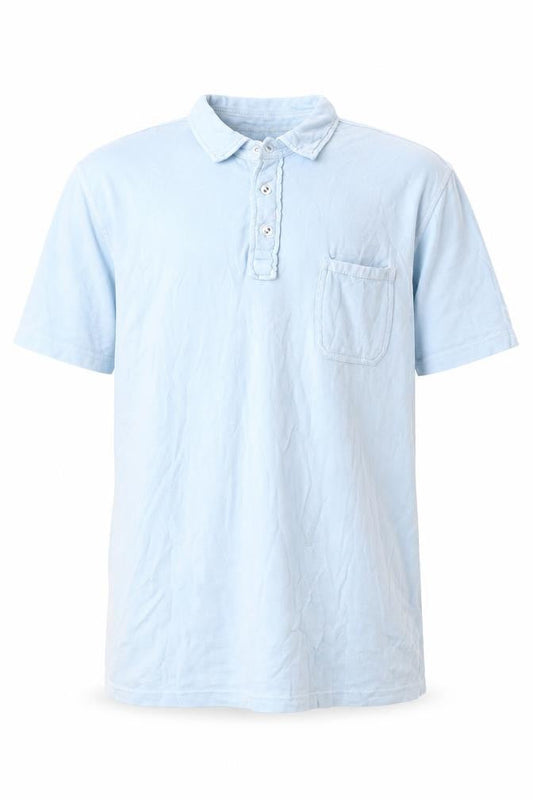 Lucky Brand Men's Blue Polo Shirt Small Short Sleeve