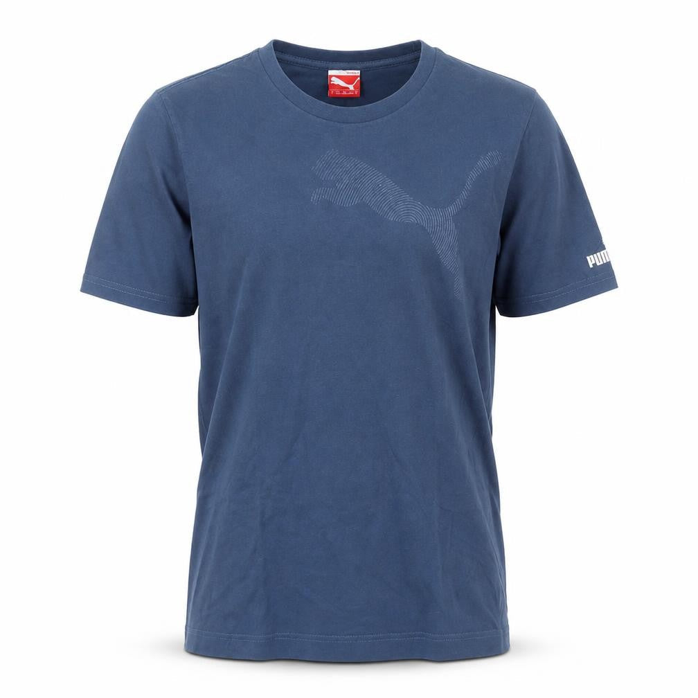 Mens UK Size M PUMA Blue  Cotton T-Shirt