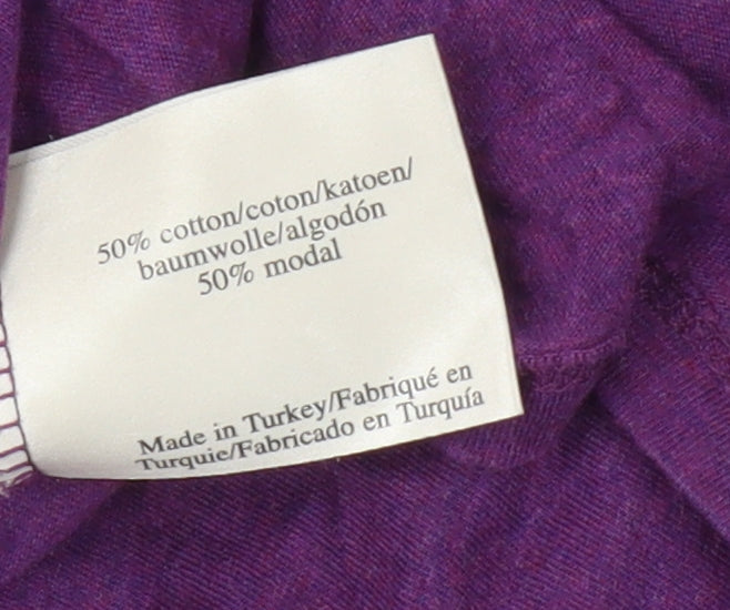 Laura Ashley Women’s Purple Wrap Blouse Size 16