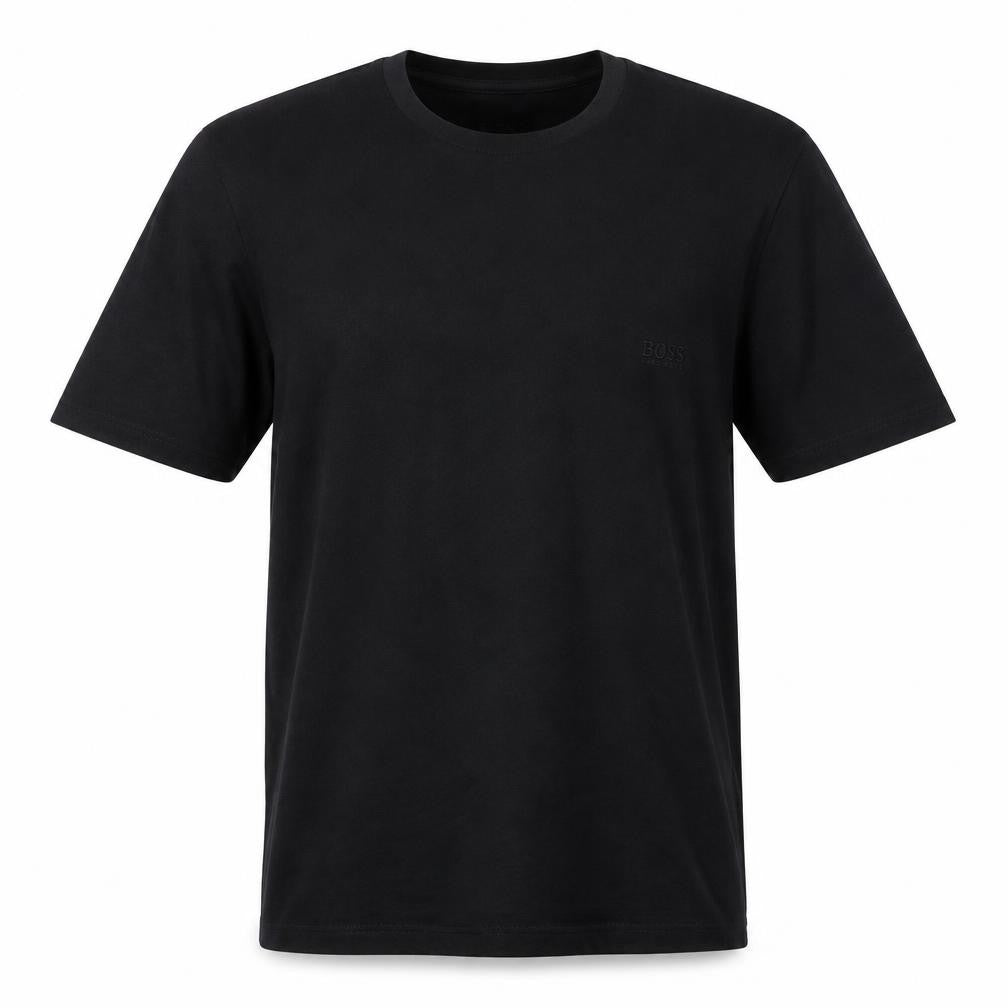 Mens UK Size L HUGO BOSS Black  Cotton T-Shirt