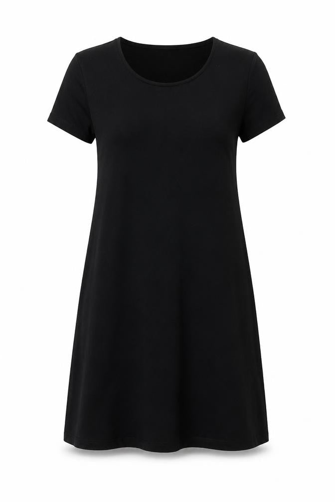 Gap Women's Black T-Shirt Dress, Size S