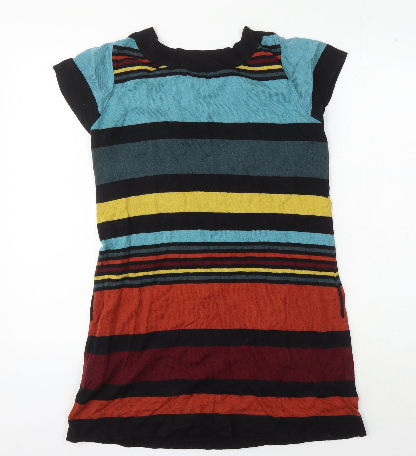 Cache Cache Women's Multicoloured Short Sleeve Dress