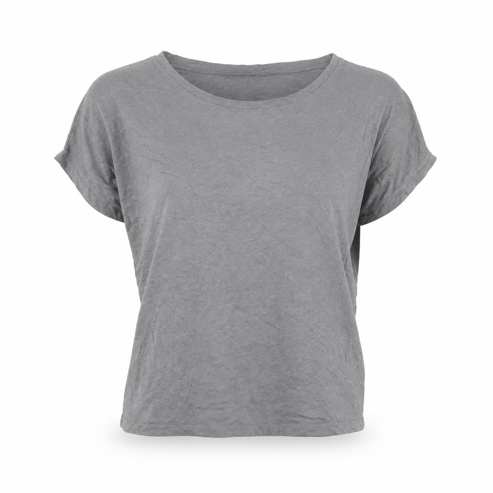 Womens UK Size 10 Mountain Warehouse Grey Cotton T-Shirt