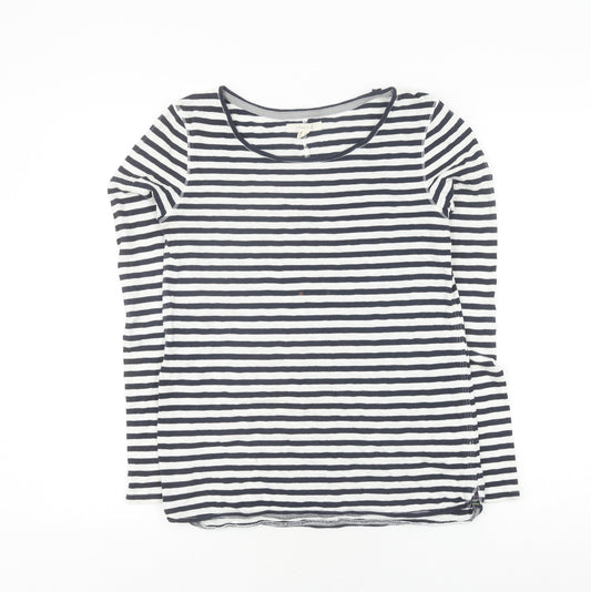 White Stuff Women's Striped T-Shirt Size 6