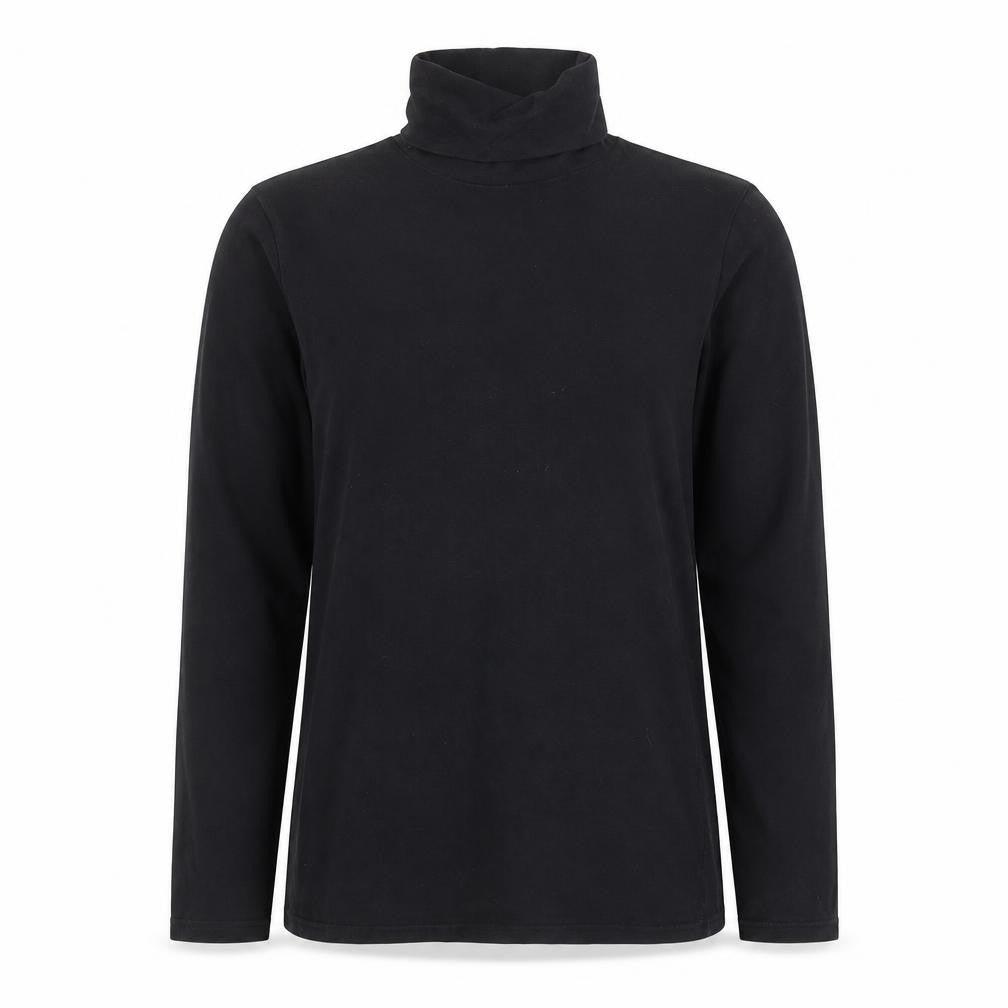 Gap Women's Black Roll Neck Long Sleeve T-Shirt S