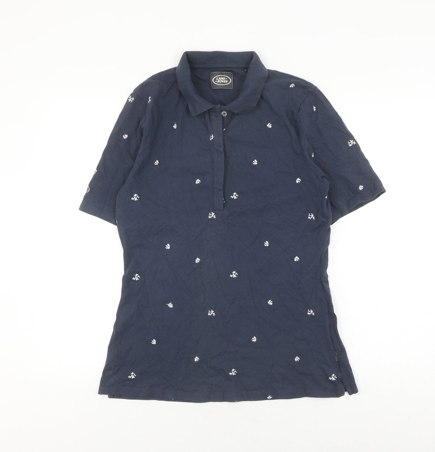Land Rover Women's Blue Polo Size 14