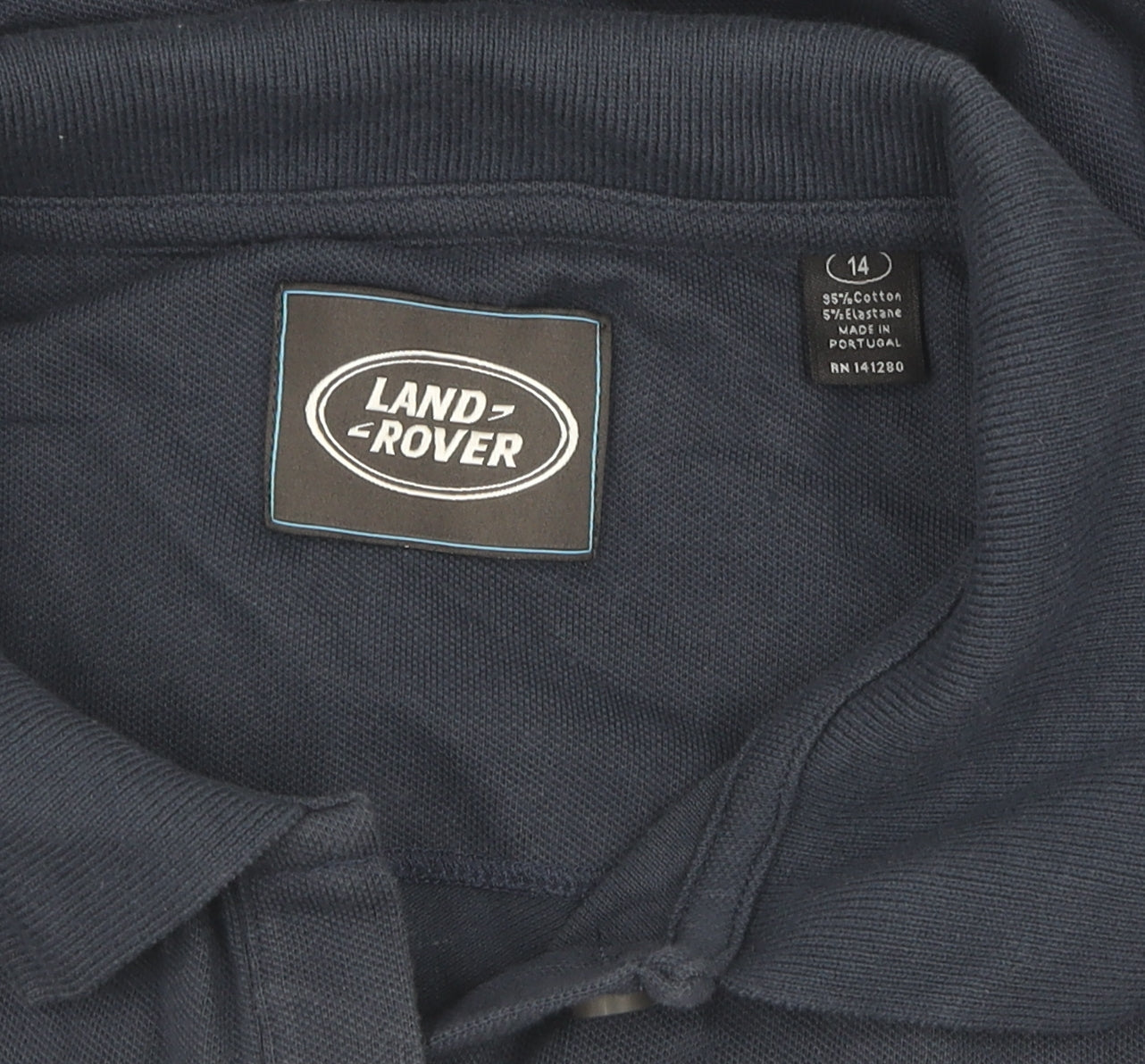 Land Rover Women's Blue Polo Size 14
