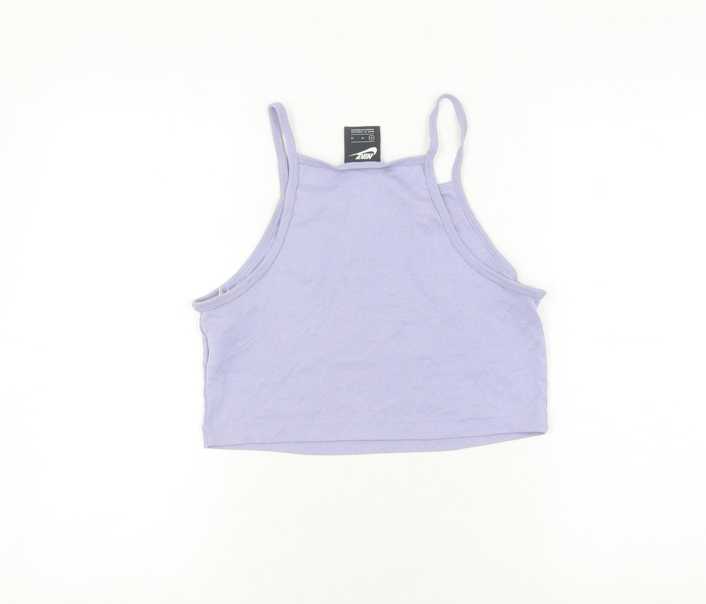 Nike Women's Purple Halter Camisole Tank Top M