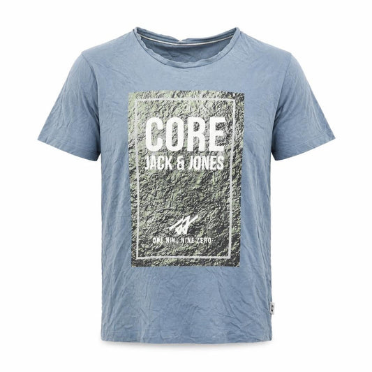 Mens UK Size M JACK & JONES Blue  Cotton T-Shirt