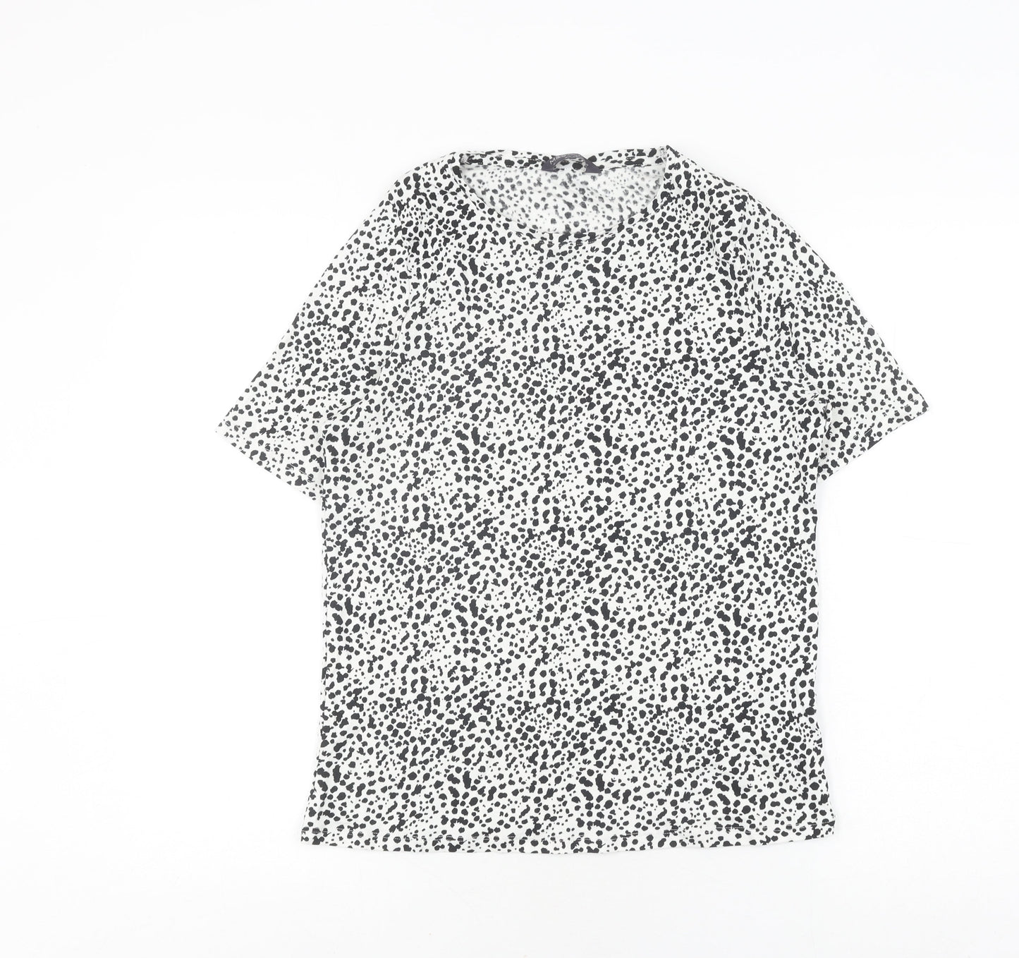 Marks and Spencer Women's White T-Shirt, Size 16
