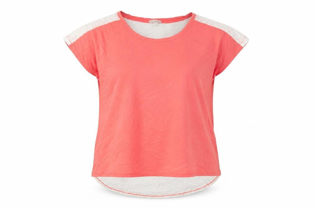 Womens UK Size M Gap Pink Cotton Blouse