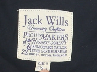 Jack Wills Women’s Black Long Tank Dress Size 8