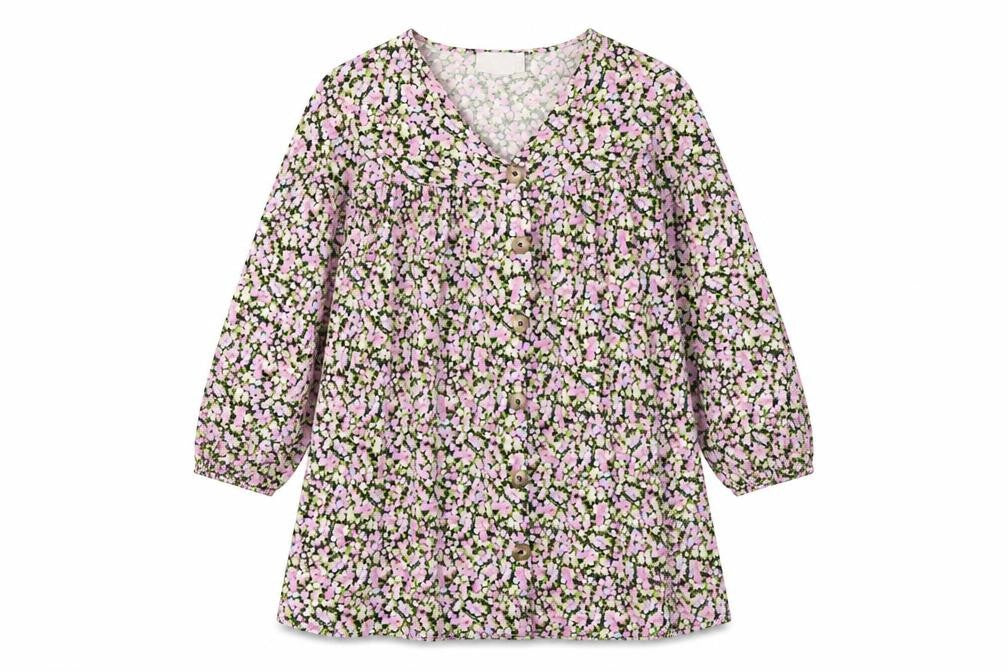 Front view of ASOS Women's Multicoloured Floral Dress, size 8