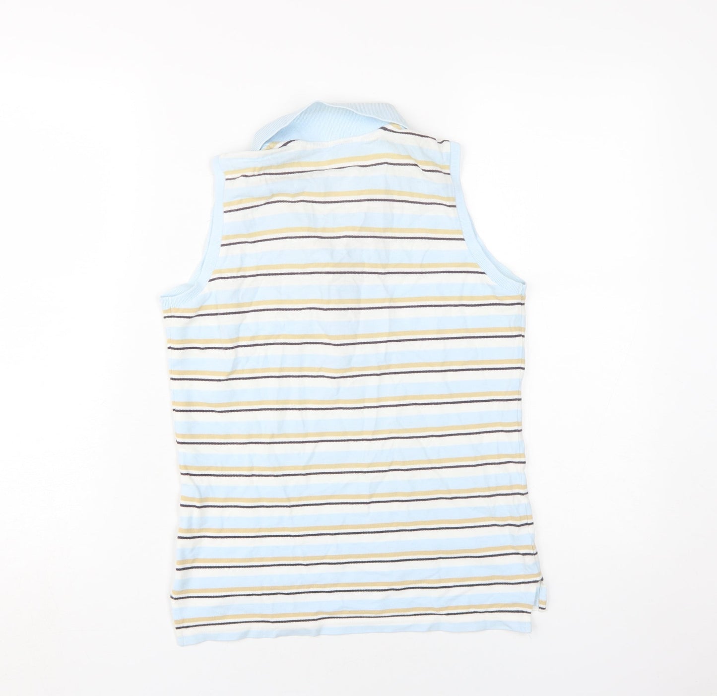 Tommy Hilfiger Women's Multicoloured Striped Polo M