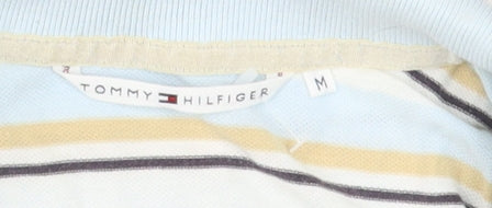Tommy Hilfiger Women's Multicoloured Striped Polo M