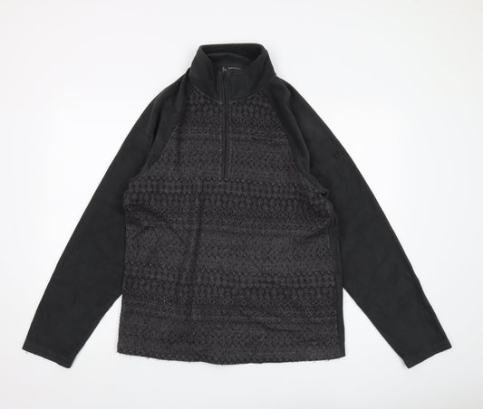 Craghoppers Men's Black M Fleece Half Zip Sweatshirt