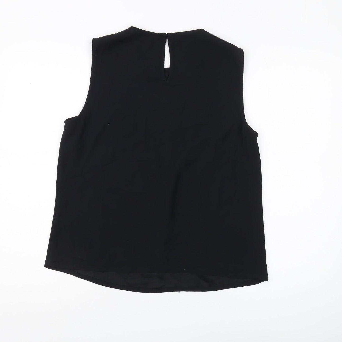 Marks and Spencer Women's Black Beaded Blouse Size 12