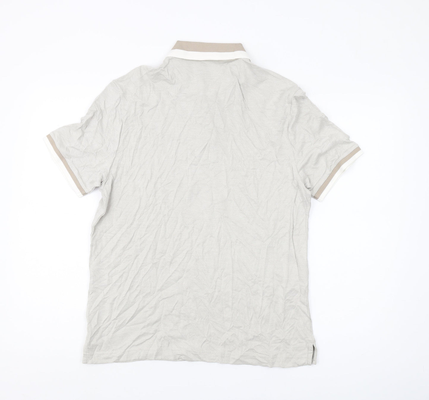 Marks and Spencer Beige Men's M Polo Short Sleeve