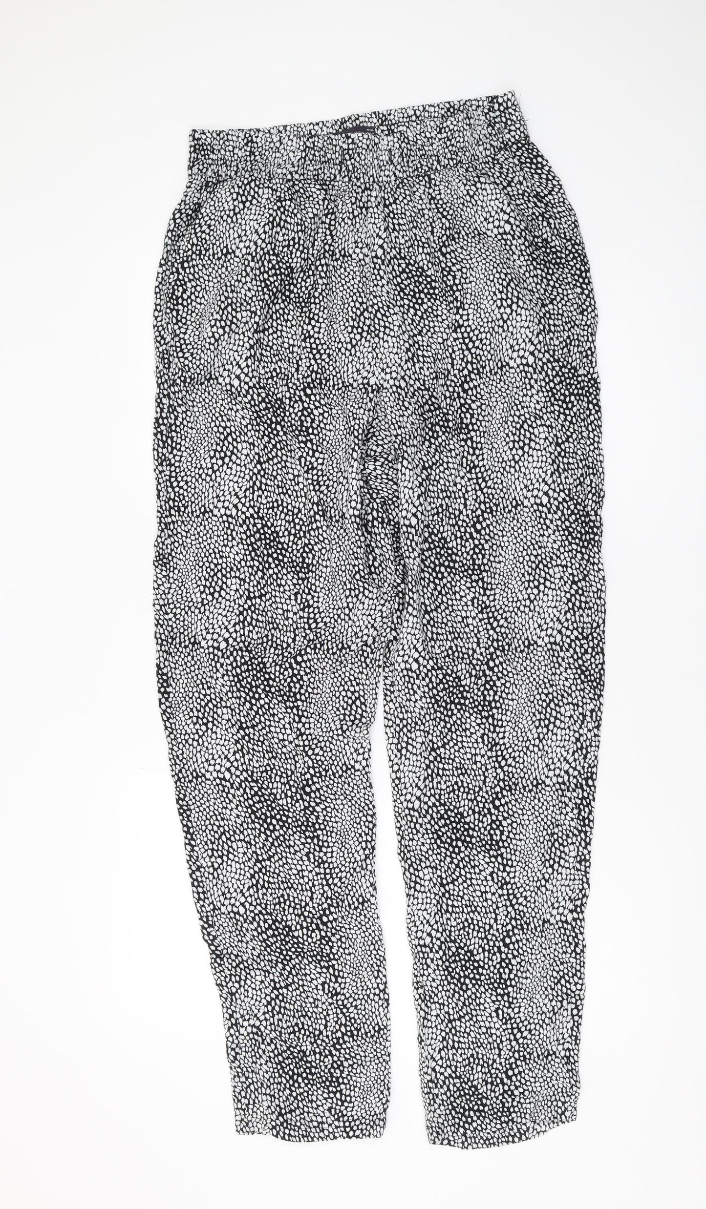 Marks and Spencer Women's Black Cropped Trousers