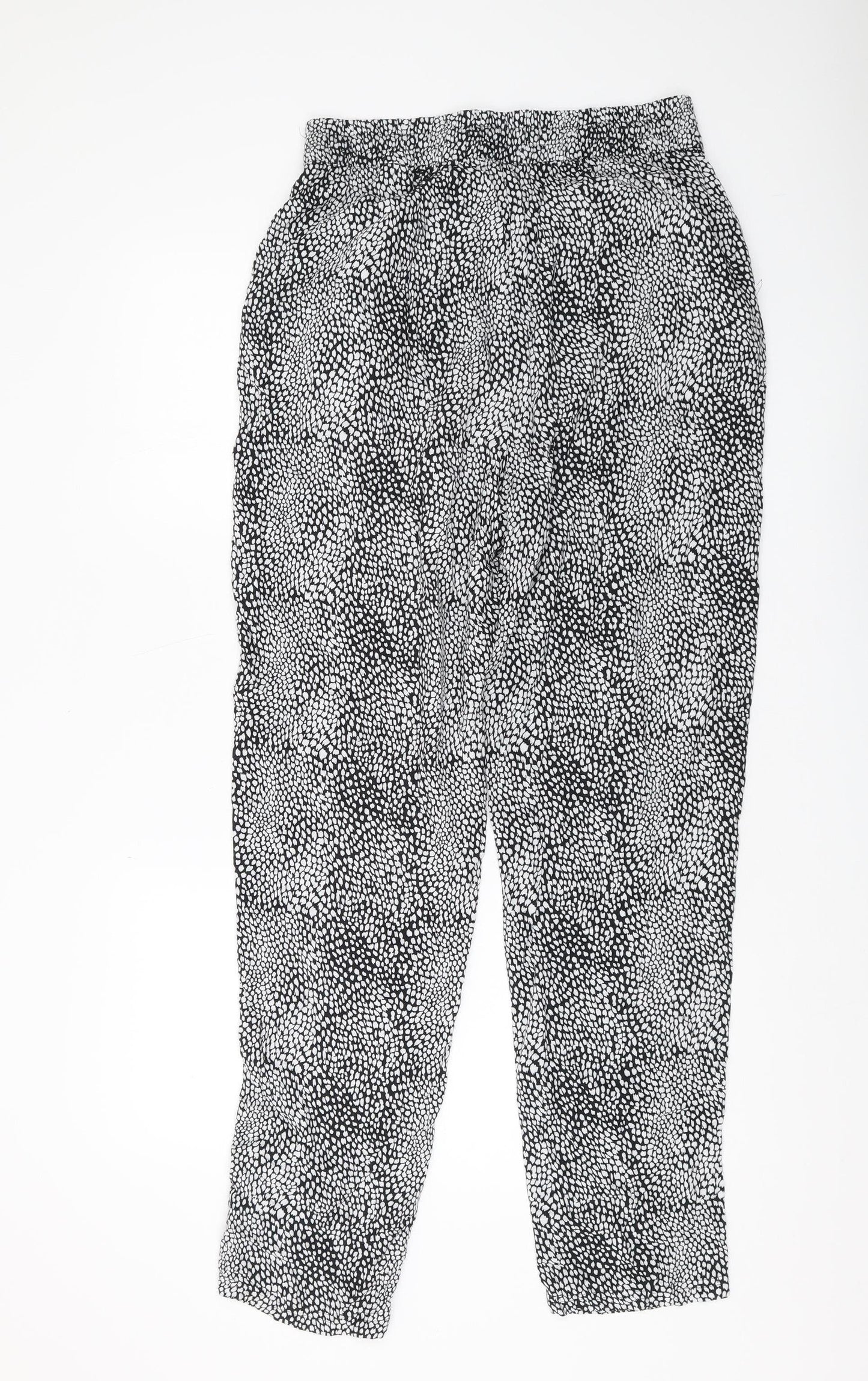 Marks and Spencer Women's Black Cropped Trousers
