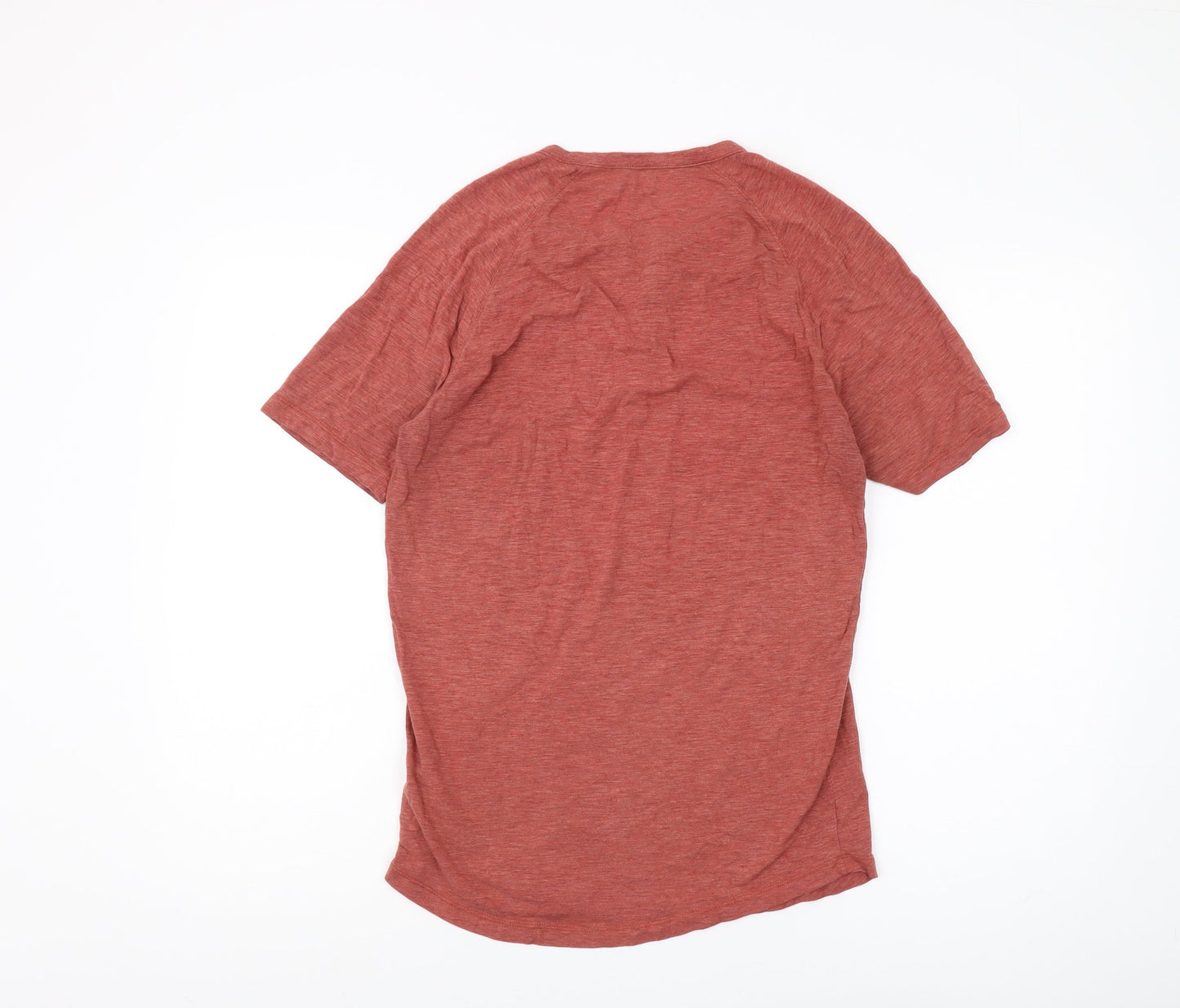 American Eagle Men's Red XS Henley T-Shirt Classic Fit