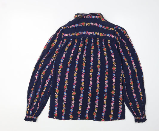 Boden Women's Floral Multicoloured Blouse Size 6