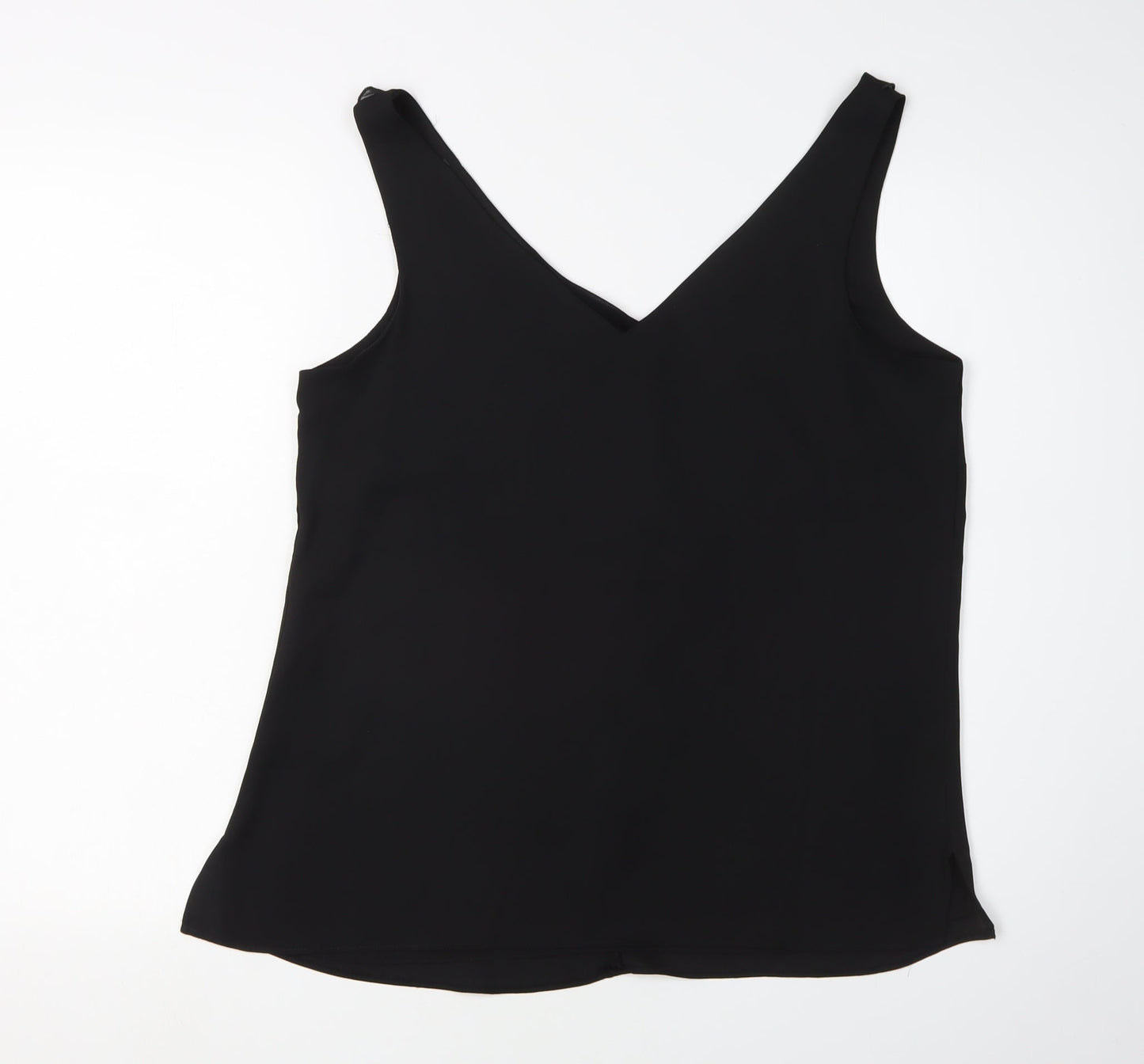 Wallis Women's Black Wrap Blouse - UK 12, Casual