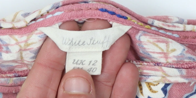 Womens UK Size 12 White Stuff Multicoloured 100% Cotton Blouse