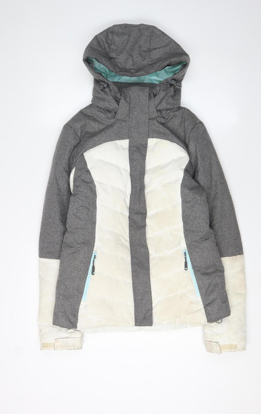 Mountain Warehouse Women's Grey Puffer Jacket Size 12